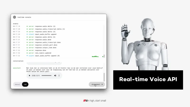 Real time+Voice+API