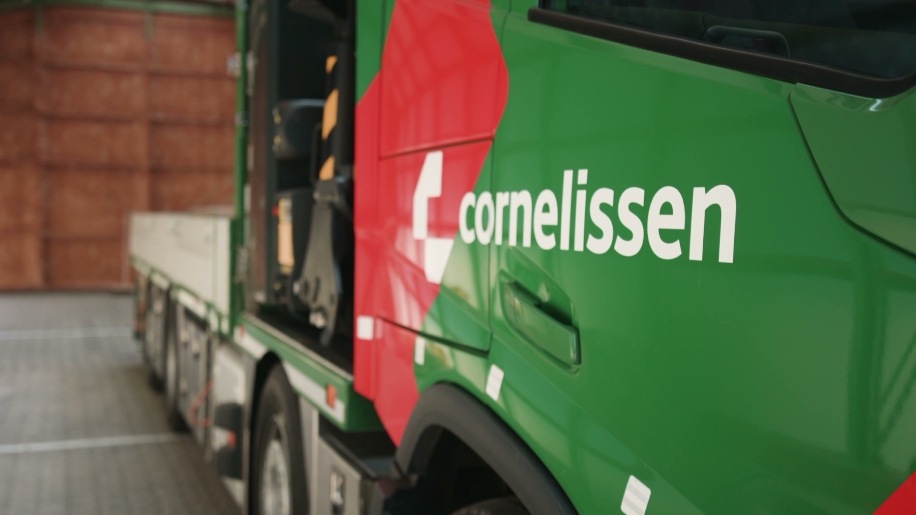 Bedrijfswagen van Cornelissen