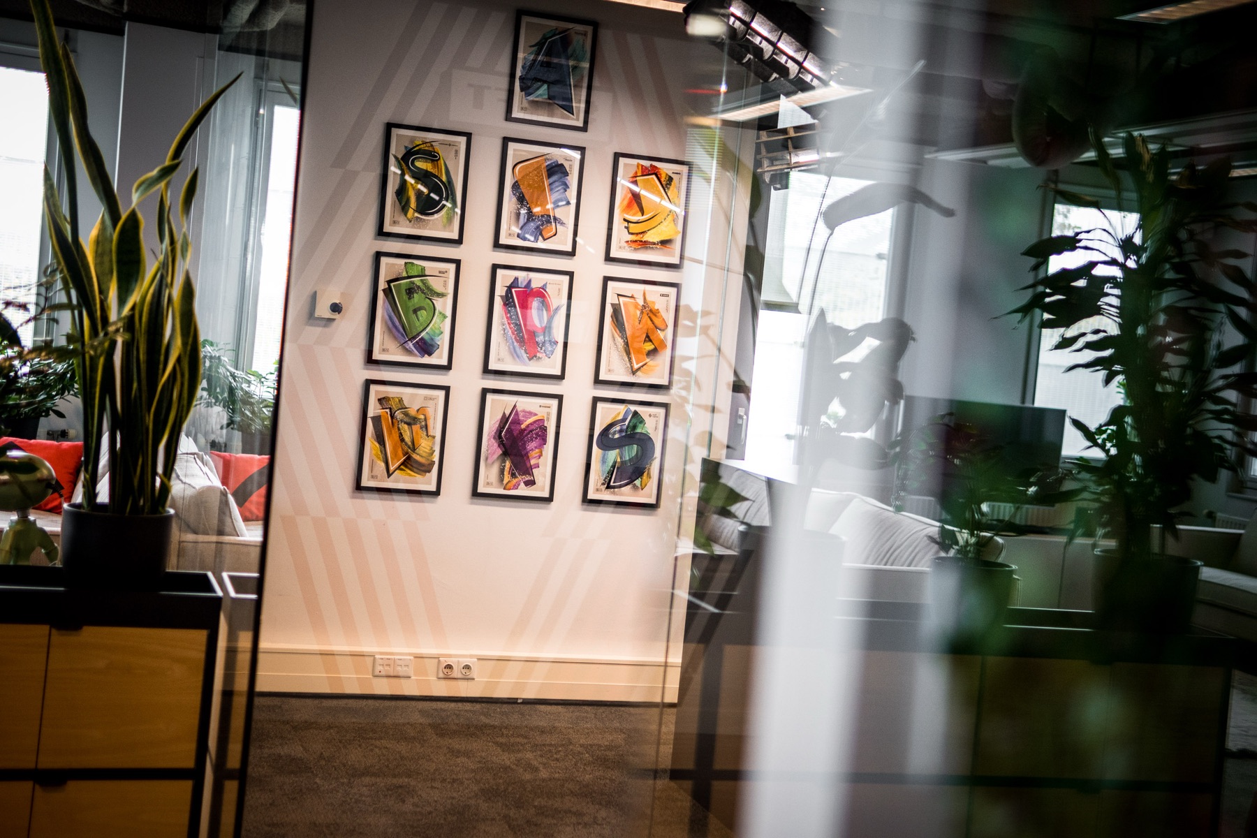 Kantoorinterieur van AIStudio